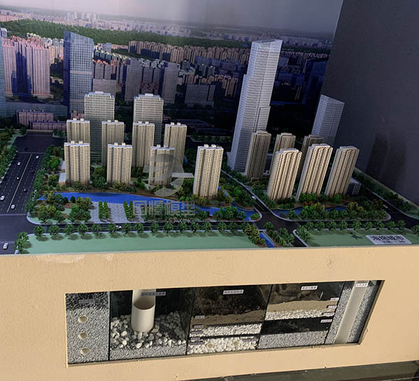 新密市建筑模型
